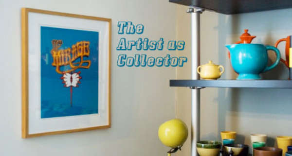 the artist as collector poster